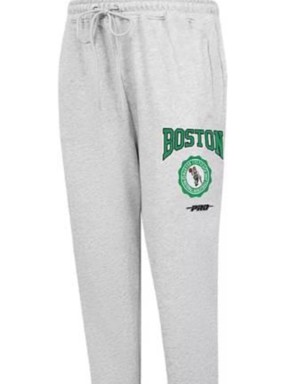 Pro Standard Women's Boston Celtics Grey Crest Emblem Sweatpants